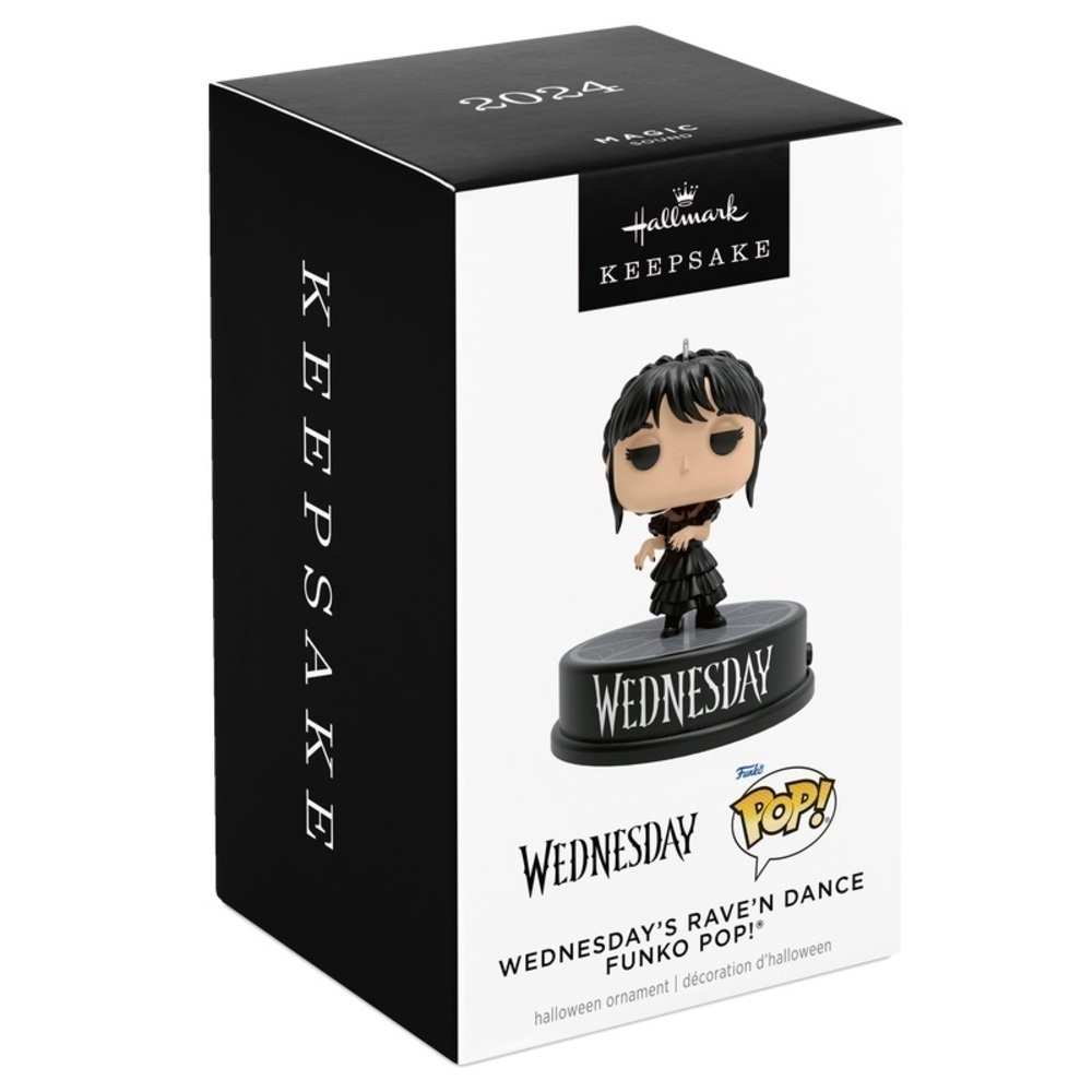 Funko Pop! Wednesday’s Rave’N Dance Musical Hallmark Keepsake Ornament - Picture 4 of 6